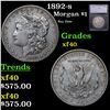 1892-s Morgan Dollar $1 Graded xf40 BY SEGS