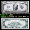 1934D $10 Blue Seal Silver Certificate Signatures Julian/Morgenthau Grades vf+