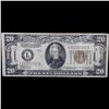 Image 2 : 1934A $20 Hawaii WWII Emergency Currency Federal Reserve Note Grades f+