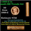Image 1 : Shotgun Lincoln 1c roll, 1989-d 50 pcs Brandt Wrapper.
