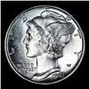 Image 2 : 1943-p Mercury Dime 10c Grades GEM++ Unc