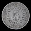 Image 2 : 1869 Shield Nickel 5c Grades vg, very good