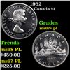 1962 Canada Dollar $1 Grades GEM++ PL