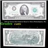 1976 $2 Green Seal Federal Reserve Note (Philadelphia, PA) Grades Gem CU