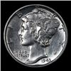 Image 2 : 1943-d Mercury Dime 10c Grades GEM+ Unc