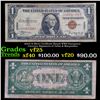 1935A $1 Silver Certificate Hawaii WWII Emergency Currency, Signatures of Julian & Morgenthau Grades