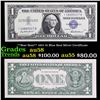 **Star Note** 1957 $1 Blue Seal Silver Certificate Grades Choice AU/BU Slider