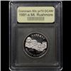 Image 2 : Proof 1991-S Mount Rushmore Modern Commem Half Dollar 50c Graded GEM++ Proof Deep Cameo BY USCG