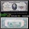 1929 $20 National Currency Type 1 'First National Bank of OH' Grades f+