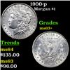 Image 1 : 1900-p Morgan Dollar $1 Grades Select+ Unc