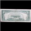 Image 3 : **Star Note** 1963 $5 Red Seal United States Note Grades vf+