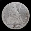 Image 2 : 1887-p Seated Liberty Dime 10c Grades vg, very good