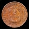 Image 3 : 1868 Two Cent Piece 2c Grades vf, very fine
