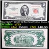 Image 1 : **Star Note** 1953C $2 Red Seal United States Note Grades vf++