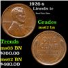 Image 1 : 1926-s Lincoln Cent 1c Grades Select Unc BN