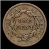 Image 3 : 1842 Large date Braided Hair Large Cent 1c Grades vf++