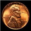 Image 2 : 1955-p Lincoln Cent 1c Grades GEM+ Unc RD