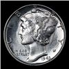 Image 2 : ***Auction Highlight*** 1943-p Mercury Dime Near TOP POP! 10c Graded ms67+ fsb BY SEGS (fc)