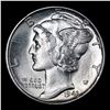 Image 2 : 1943-p Mercury Dime 10c Grades GEM++ Unc