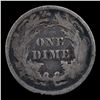 Image 3 : 1887-p Seated Liberty Dime 10c Grades vf+