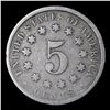 Image 2 : 1875 Shield Nickel 5c Grades vg, very good