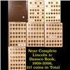 Image 1 : Near Complete Lincoln 1c Dansco Book, 1909-2006, 217 coins in Total