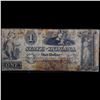 Image 2 : Oct. 4, 1858 $1 Confederate States 'State of Indiana' Obsolete Currency Note Grades f, fine
