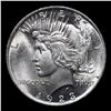 Image 2 : 1923-p Peace Dollar $1 Grades Choice+ Unc