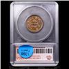 Image 5 : 1855 Braided Hair Half Cent C-1 1/2c Graded ms63+ bn By SEGS