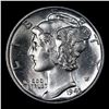 Image 2 : ***Auction Highlight*** 1943-p Mercury Dime Near TOP POP! 10c Graded ms67+ fsb BY SEGS (fc)