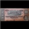Image 2 : 1864 $10 Confederate Note, T-68 Grades vf++