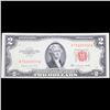Image 2 : 1953B $2 Red Seal United States Note Grades Choice CU