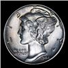 Image 2 : 1944-p Mercury Dime 10c Grades GEM++ Unc