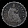 Image 2 : 1853-o Seated Liberty Half Dime 1/2 10c Grades f+