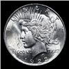 Image 2 : 1923-p Peace Dollar $1 Grades Choice+ Unc