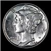 Image 2 : 1942-p Mercury Dime 10c Grades GEM++ Unc