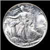 Image 2 : 1946-p Walking Liberty Half Dollar 50c Grades Select+ Unc