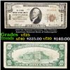 1929 $10 National Currency 'The Fletcher American National Bank of Indianapolis' Grades vf+