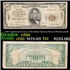1929 $5 National Currency 'The Mellon National Bank of Pittsburgh PA' Grades vf, very fine