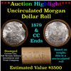 ***Auction Highlight*** 1879 & CC Uncirculated Morgan Dollar Shotgun Roll (fc)
