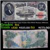 1917 $2 Large Size Legal Tender Note FR-60 Thomas Jefferson Grades f+