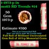 Shotgun Lincoln 1c roll, 1973-p 50 pcs the quality bank
