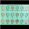 Image 3 : Partial Buffalo 5c Nickel Album, 1913-1938 54 coins in Total