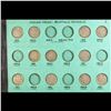 Image 4 : Partial Buffalo 5c Nickel Album, 1913-1938 54 coins in Total