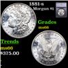 1881-s Morgan Dollar $1 Graded ms66 By SEGS
