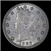 Image 2 : 1883 n/c Liberty Nickel 5c Grades Select Unc