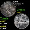 1960 Canada Dollar $1 Grades GEM++ Unc