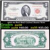 1953 $2 Red Seal United States Note Grades Choice AU/BU Slider