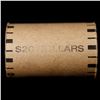 Image 5 : ***Auction Highlight***  AU/BU Slider Brinks Shotgun Morgan $1 Roll 1896 & P Ends Virtually UNC (fc)