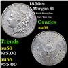 1890-s Morgan Dollar $1 Grades Choice AU/BU Slider